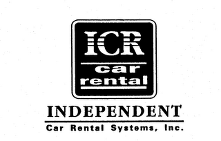 ICR CAR RENTAL INDEPENDENT CAR RENTAL SYSTEMS, INC. logo