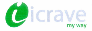 ICRAVE MY WAY logo