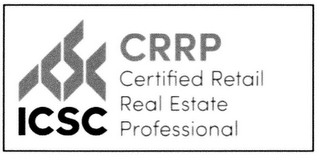 ICSC CRRP CERTIFIED RETAIL REAL ESTATE PROFESSIONAL logo