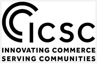 ICSC INNOVATING COMMERCE SERVING COMMUNITIES logo