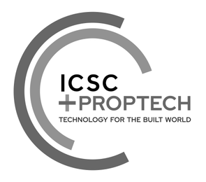 ICSC +PROPTECH TECHNOLOGY FOR THE BUILT WORLD logo