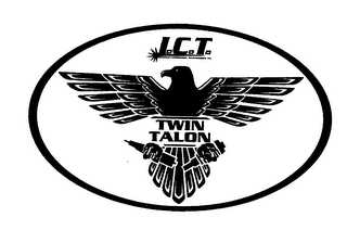 I.C.T. INTERNAL COMBUSTION TECHNOLOGIES INC. TWIN TALON logo