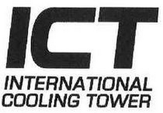 ICT INTERNATIONAL COOLING TOWER logo