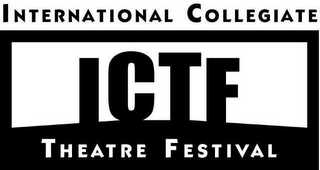 ICTF INTERNATIONAL COLLEGIATE THEATRE FESTIVAL logo