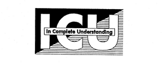 ICU IN COMPLETE UNDERSTANDING logo