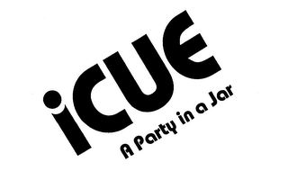 ICUE A PARTY IN A JAR logo