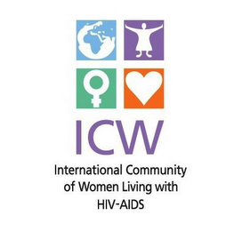 ICW INTERNATIONAL COMMUNITY OF WOMEN LIVING WITH HIV-AIDS logo