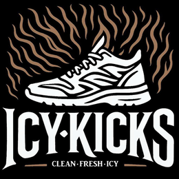 ICY KICKS CLEAN · FRESH · ICY logo