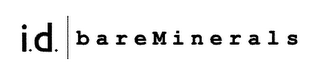 I.D. BAREMINERALS logo