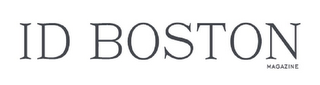 ID BOSTON MAGAZINE logo