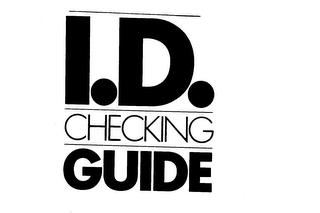 I.D. CHECKING GUIDE logo