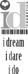 I.D. COSMETICS logo