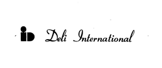 ID DELI INTERNATIONAL logo