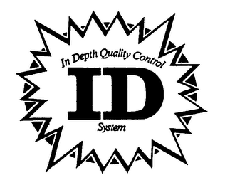 ID IN DEPTH QUALITY CONTROL SYSTEM logo