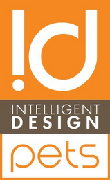 ID INTELLIGENT DESIGN PETS logo