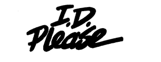 I.D. PLEASE logo