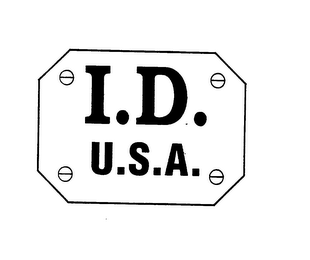 I.D. U.S.A. logo