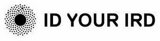 ID YOUR IRD logo
