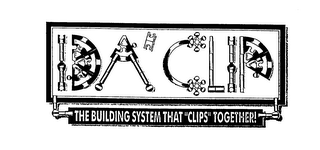 IDA CLIP THE BUILDING SYSTEM THAT "CLIPS" TOGETHER! logo