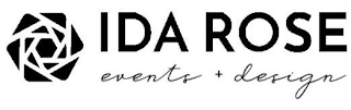 IDA ROSE EVENTS + DESIGN logo