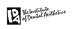 IDA THE INSTITUTE OF DENTAL AESTHETICS logo