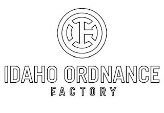 IDAHO ORDNANCE FACTORY IOF logo