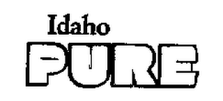 IDAHO PURE logo