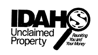 IDAHO UNCLAIMED PROPERTY REUNITING YOU AND YOUR MONEY logo