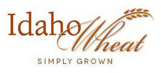 IDAHO WHEAT SIMPLY GROWN logo