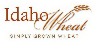 IDAHO WHEAT SIMPLY GROWN WHEAT logo