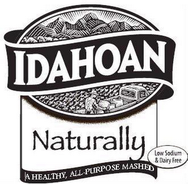 IDAHOAN NATURALLY A HEALTHY, ALL-PURPOSE MASHED LOW SODIUM & DAIRY-FREE logo