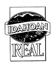 IDAHOAN REAL logo