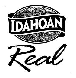 IDAHOAN REAL logo