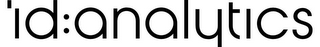 ID:ANALYTICS logo