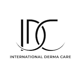 IDC INTERNATIONAL DERMA CARE logo