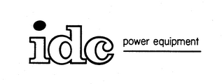 IDC POWER EQUIPMENT logo