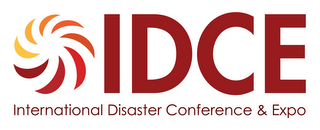 IDCE INTERNATIONAL DISASTER CONFERENCE & EXPO logo