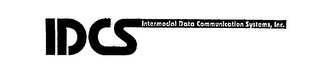 IDCS INTERMODAL DATA COMMUNICATION SYSTEMS, INC. logo