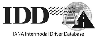 IDD IANA INTERMODAL DRIVER DATABASE logo