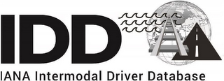 IDD IANA INTERMODAL DRIVER DATABASE logo