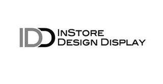 IDD INSTORE DESIGN DISPLAY logo