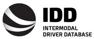 IDD INTERMODAL DRIVER DATABASE logo