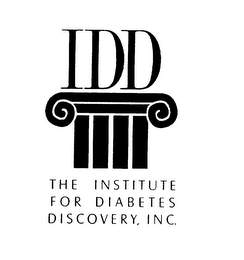 IDD THE INSTITUTE FOR DIABETES DISCOVERY, INC. logo
