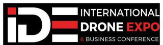 IDE INTERNATIONAL DRONE EXPO & BUSINESSCONFERENCE logo