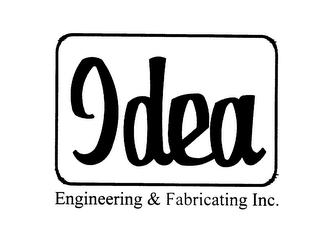 IDEA ENGINEERING & FABRICATING INC. logo