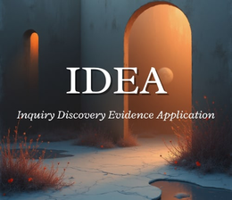 IDEA INQUIRY DISCOVERY EVIDENCE APPLICATION logo