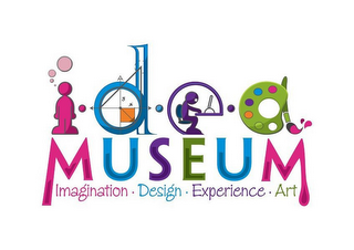 I.D.E.A. MUSEUM IMAGINATION · DESIGN · EXPERIENCE · ART logo