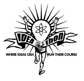 IDEA THON WHERE IDEAS CAN RUN THEIR COURSE logo