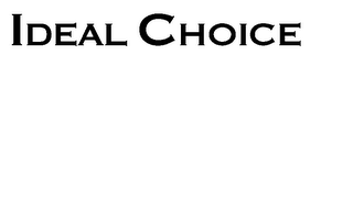 IDEAL CHOICE logo