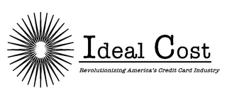 IDEAL COST REVOLUTIONIZING AMERICA'S CREDIT CARD INDUSTRY logo